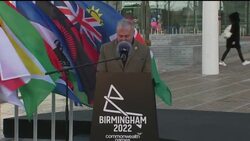 Ian Ward speaking at the 2022 Commonwealth Games countdown clock unveiled ceremony News Clip