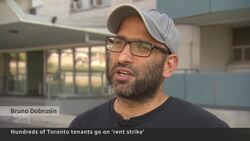 Hundreds of Torontonians go on rent strike News Clip