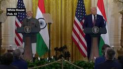 Trump and Modi Vow to Deepen Defense Ties and Boost Trade News Clip