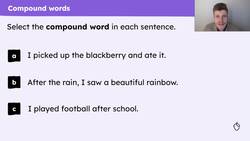 Spelling compound words Instructional Video