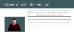 An Introduction to Government Intervention in Markets Instructional Video