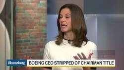 Boeing CEO Loses Chairman Title After 737 Max Groundings News Clip