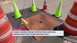 Public works crews guard crucial infrastructure against intense heat Instructional Video