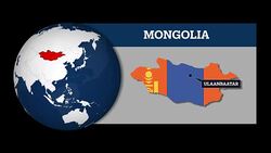 Earth Sphere Map and Country Map with National Flag Stock Footage