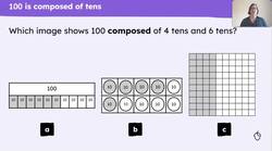 Multiples of 10 that total 100 Instructional Video