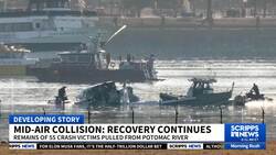 Salvage operation underway at Potomac River following fatal DC-area plane crash News Clip
