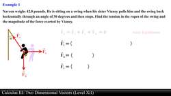 Calculus III: Two Dimensional Vectors (Level 12 of 13) Instructional Video