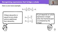 Multiply a mixed number by a whole number bridging a whole Instructional Video