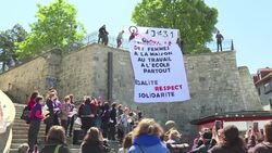 CLEAN : Swiss women plan massive strike for June 14th News Clip