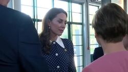 The Duchess of Cambridge visits D-Day Exhibition at Bletchley Park News Clip