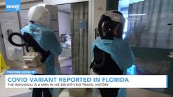 Florida Reports First Case Of COVID Variant News Clip