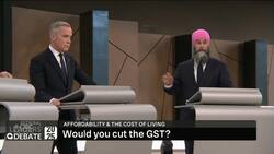 Singh targets Poilievre, Carney over GST break News Clip