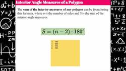 Angles of Polygons: Understanding Interior and Exterior Angle Measures Instructional Video