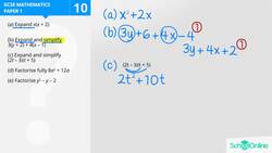 GCSE Secondary Maths Age 13-17 - Algebra: Algebra - Explained Instructional Video