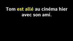 Learn French: know the passé composé with Être under 5 minutes. Instructional Video