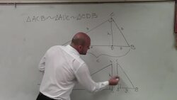 How to determine the altitude by using the geometric mean Instructional Video