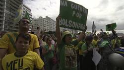 Bolsonaro backers take to streets in Brazil Instructional Video