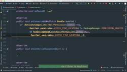 Comprehensive Android Developer Bootcamp - Setting Up Location Provider and Start Location Updates Instructional Video