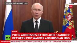 Putin calls Wagner chief's actions 'stab in the back', 'betrayal' News Clip