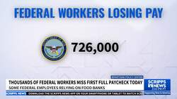 Federal workers miss first full paychecks as shutdown becomes second-longest in US history News Clip