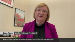 Stellantis stops work on Ontario battery plant amid money dispute News Clip