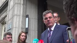 New RTE director speaks to media after meeting with minister News Clip