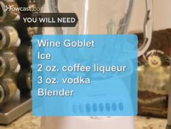 How to Make a Chocolate Black Russian Instructional Video