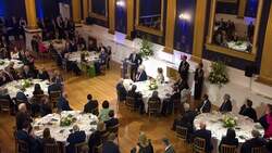 President Joe Biden delivers speech at Dublin Castle banquet held in his honour News Clip