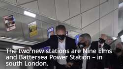 Two new Tube stations open in London News Clip