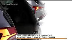 Hyundai's Munoz on Labor Costs, Sales, Electrification News Clip