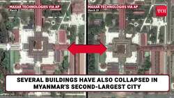 Myanmar: First Aerial View Of Earthquake; Sat Images Reveal Shock Destruction After 7.7 Quake News Clip