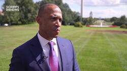 Scripps News White House Correspondent Haley Bull speaks with HUD Secretary Scott Turner News Clip