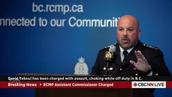High-ranking Mountie charged with assault in off-duty incident in B.C. News Clip