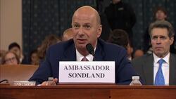GOP slams Sondland over omission of Trump's denial News Clip