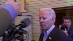 Biden responds to Kamala Harris dropping out of Democratic race News Clip