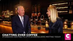 Starbucks CEO: Coffee Can Be World's First Sustainable Crop News Clip