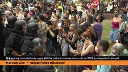 Halifax police should release more information on encampment removal, says privacy commissioner News Clip