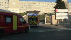 CLEAN : Coronavirus patients transported from Mulhouse to military hospital in Marseille News Clip