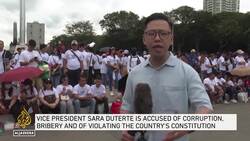 Philippine religious group rallies in Manila to oppose impeachment of VP Sara Duterte News Clip