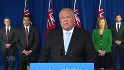 Ontario premier announces provincewide lockdown on Boxing Day News Clip
