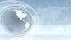 Computer generated Planet Earth Stock Footage