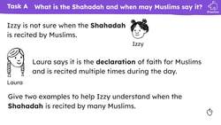 The Shahadah: harmony through faith Instructional Video