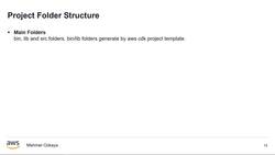 AWS Serverless Microservices with Patterns and Best Practices - Project Code Structure Instructional Video