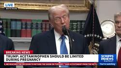 'Don't take Tylenol,' Trump says in announcement linking acetaminophen to autism risk News Clip