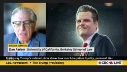 CBC News Network's Linda Ward speaks with Law professor Dan Farber about Trump's appointments News Clip