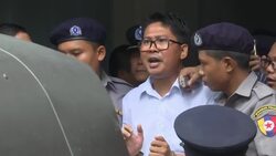 Reuters journalist and British ambassador on Myanmar sentence News Clip