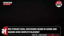 Explosions, Sirens, Blackout On Cam As India Takes Down Pak Drones In Jammu, Punjab, Rajasthan News Clip