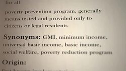 Guaranteed Minimum Income Stock Footage