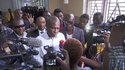 DRC opposition leader Fayulu reacts after voting Instructional Video