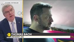 IOC chief Thomas Bach hints at lifting Russia ban after ceasefire News Clip